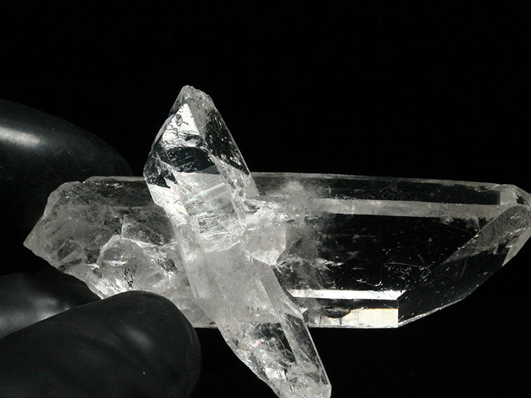 水晶クラスター 原石 ブラジル ミナスジェライス州 コリント産 クォーツインクォーツ 証明書付属 レムリアンシード 272-111