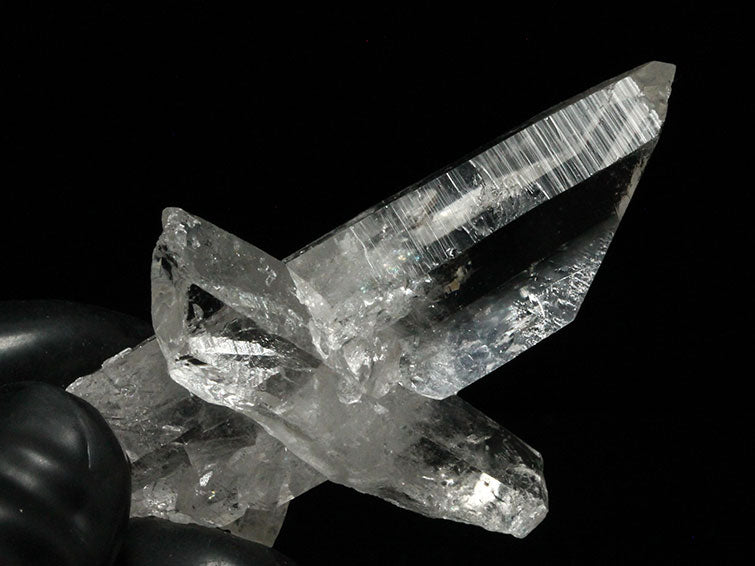 水晶クラスター 原石 ブラジル ミナスジェライス州 コリント産 クォーツインクォーツ 証明書付属 レムリアンシード 272-111
