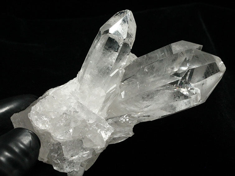 水晶クラスター 原石 虹入り ブラジル ミナスジェライス州 コリント産 証明書付属 レムリアンシード 272-116
