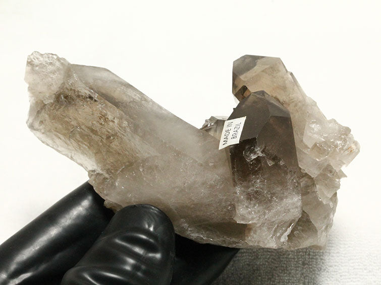 スモーキークォーツ クラスター モリオン 黒水晶 煙水晶 原石 ブラジル産 一点物 272-126
