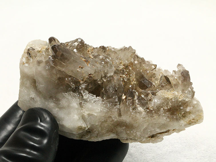 スモーキークォーツ クラスター モリオン 黒水晶 煙水晶 原石 ブラジル産 一点物 272-127