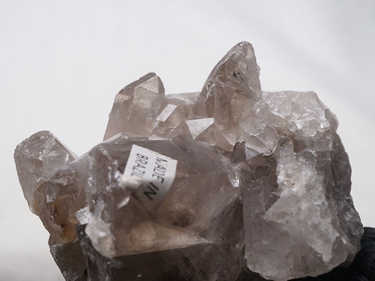 スモーキークォーツ クラスター 煙水晶 原石 モリオン 黒水晶 ブラジル産 一点物 272-245