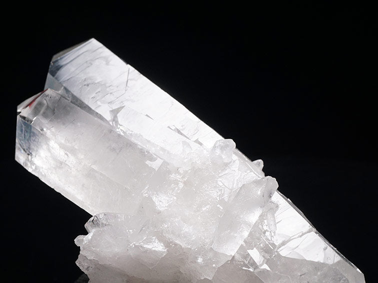 水晶 クラスター アーカンソー産 水晶 原石 一点物 272-286