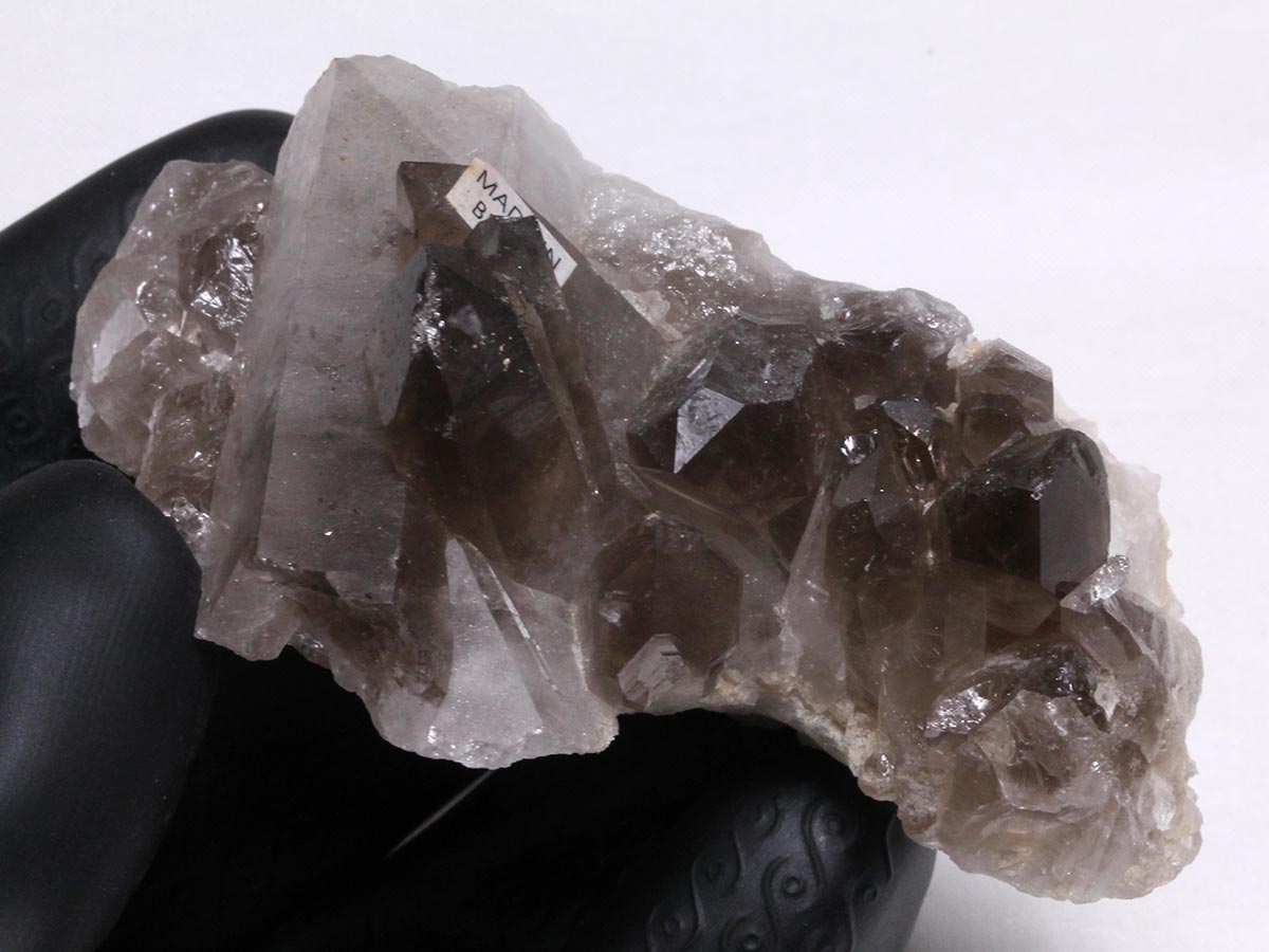 スモーキークォーツ クラスター ブラジル産 煙水晶 原石 一点物 272-319