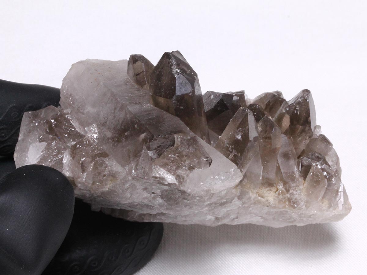 スモーキークォーツ クラスター ブラジル産 煙水晶 原石 一点物 272-319