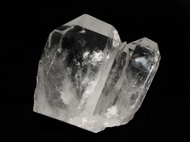 水晶 クラスター 水晶 原石 アーカンソー産 トリプレットクリスタル 一点物 272-96