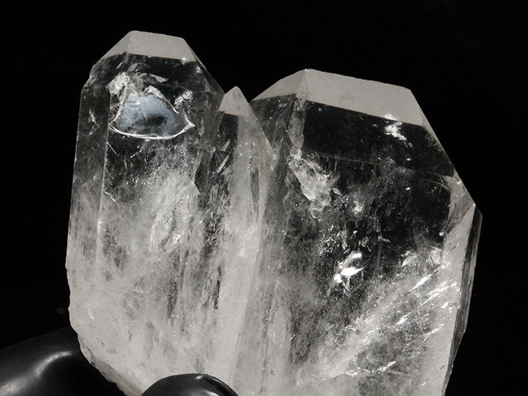 水晶 クラスター 水晶 原石 アーカンソー産 トリプレットクリスタル 一点物 272-96