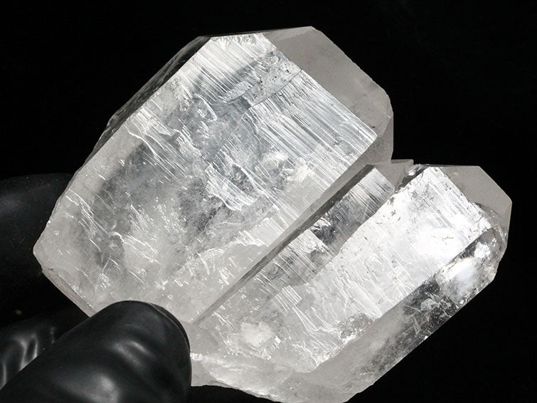 水晶 クラスター 水晶 原石 アーカンソー産 トリプレットクリスタル 一点物 272-96