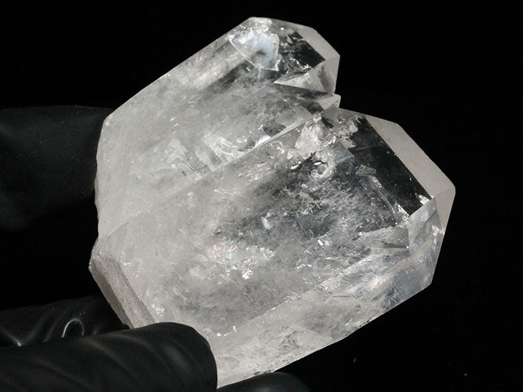 水晶 クラスター 水晶 原石 アーカンソー産 トリプレットクリスタル 一点物 272-96