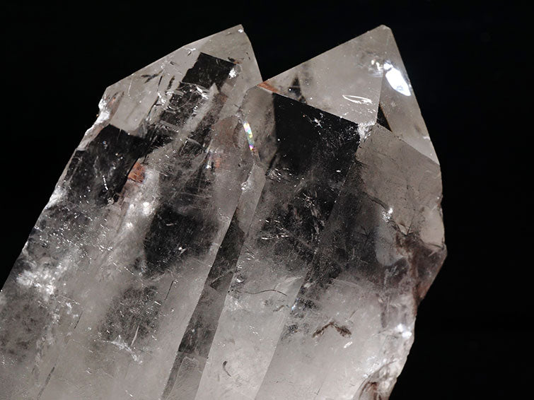 水晶 クラスター 水晶 原石 アーカンソー産 トリプレットクリスタル 一点物 282-155