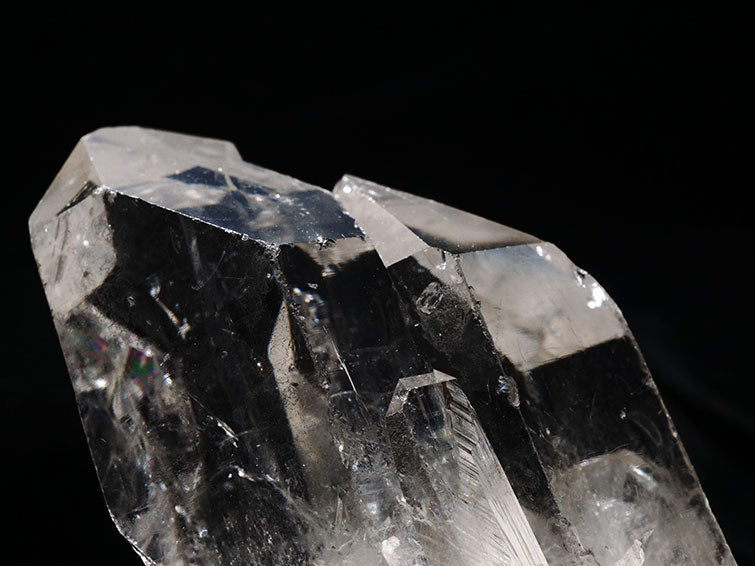 水晶 クラスター 水晶 原石 アーカンソー産 ツインクリスタル 一点物 282-156