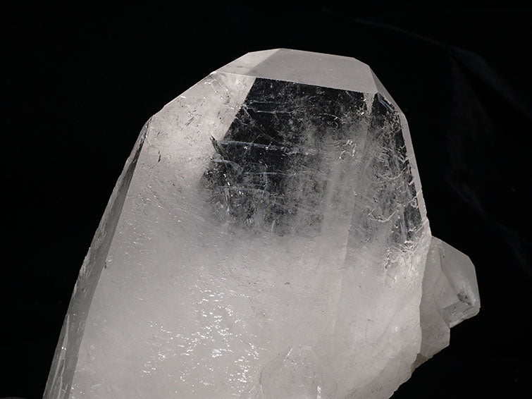 水晶 クラスター 水晶 原石 アーカンソー産 セルフヒールド 一点物 282-159