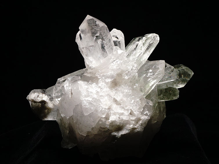レムリアンシード 水晶 クラスター 原石 ガーデンクォーツ ブラジル ミナスジェライス州 コリント産 証明書付属 282-192