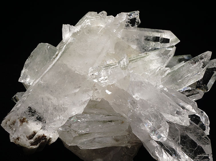 レムリアンシード 水晶 クラスター 原石 ガーデンクォーツ ブラジル ミナスジェライス州 コリント産 証明書付属 282-192