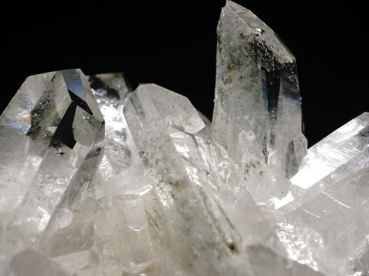 レムリアンシード 水晶 クラスター 原石 ガーデンクォーツ ブラジル ミナスジェライス州 コリント産 証明書付属 282-192