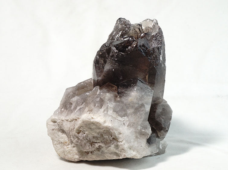 スモーキークォーツ クラスター モリオン 黒水晶 煙水晶 原石 ブラジル産 一点物 282-203
