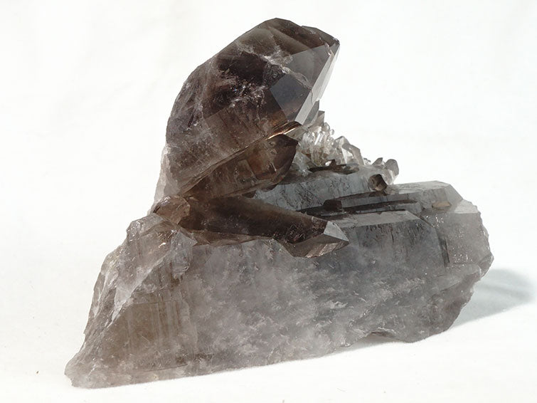 スモーキークォーツ クラスター モリオン 黒水晶 煙水晶 原石 ブラジル産 一点物 282-205