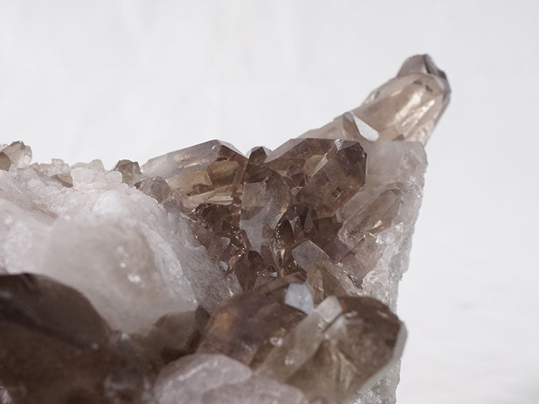 スモーキークォーツ クラスター モリオン 黒水晶 原石 ブラジル産 一点