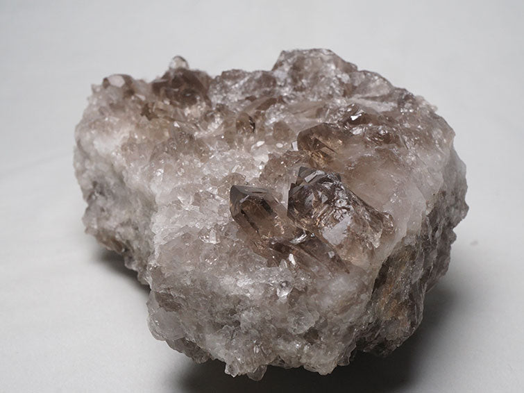 1Kg スモーキークォーツ クラスター 煙水晶 原石 モリオン 黒水晶 ブラジル産 一点物 282-503