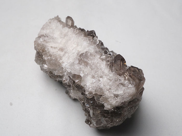 1Kg スモーキークォーツ クラスター 煙水晶 原石 モリオン 黒水晶 ブラジル産 一点物 282-503