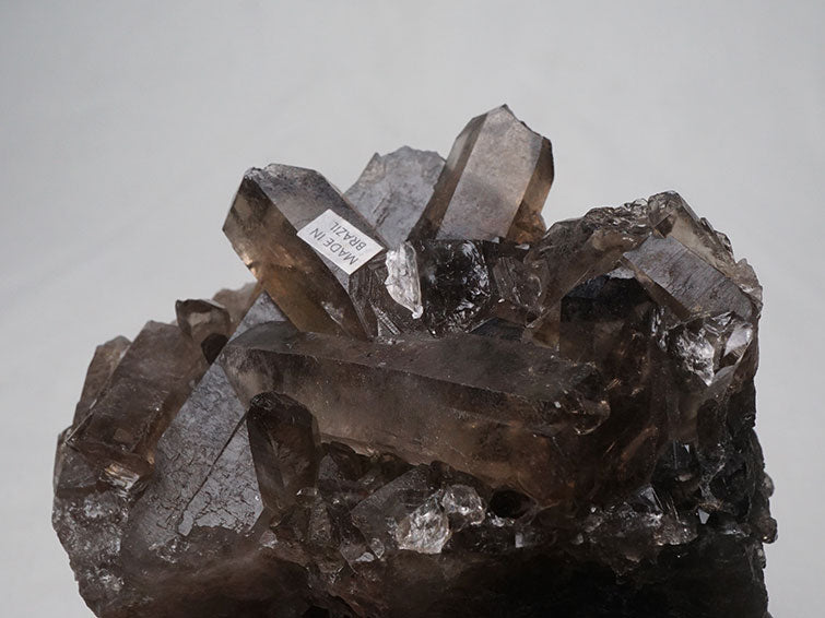 モリオン スモーキークォーツ 原石 クラスター スモーキークォーツ クラスター 煙水晶 原石 モリオン 黒水晶