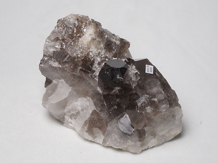 スモーキークォーツ クラスター 煙水晶 原石 モリオン 黒水晶 ブラジル産 一点物 282-506