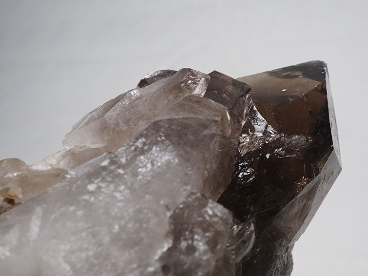1.2Kg スモーキークォーツ クラスター 煙水晶 原石 モリオン 黒水晶 ブラジル産 一点物 282-511