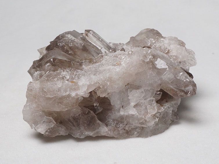 スモーキークォーツ クラスター 煙水晶 原石 モリオン 黒水晶 ブラジル産 一点物 282-514