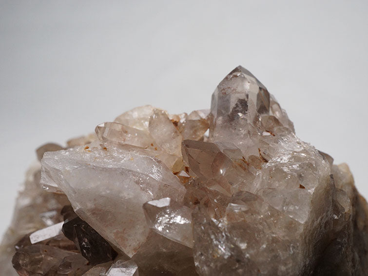 スモーキークォーツ クラスター 煙水晶 原石 モリオン 黒水晶 ブラジル産 一点物 282-517