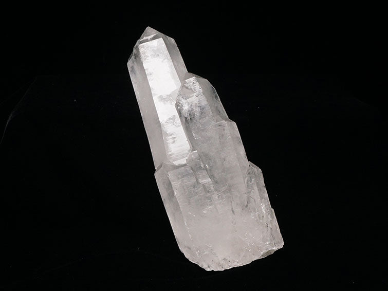 レムリアンシード 水晶 クラスター ブラジル ミナスジェライス州 コリント産 証明書付属 一点物 282-563