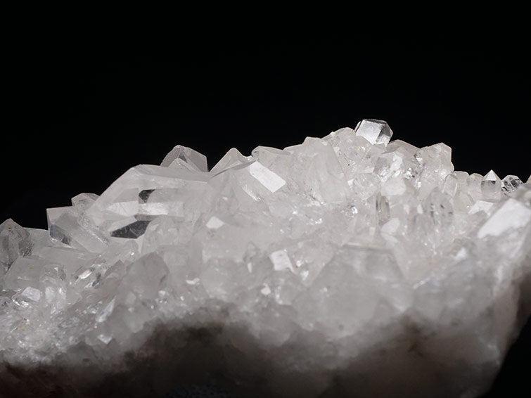 水晶 クラスター アーカンソー産 水晶 原石 一点物 282-596