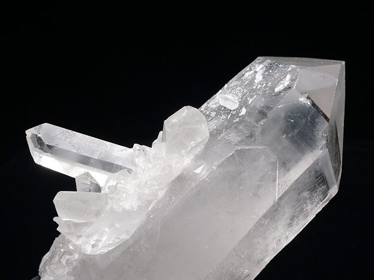 水晶クラスター 原石 ブラジル ミナスジェライス州 コリント産 証明書付属 一点物 レムリアンシード 282-605