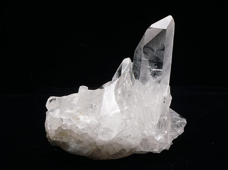 水晶クラスター 原石 ブラジル ミナスジェライス州 コリント産 証明書付属 一点物 レムリアンシード 282-606