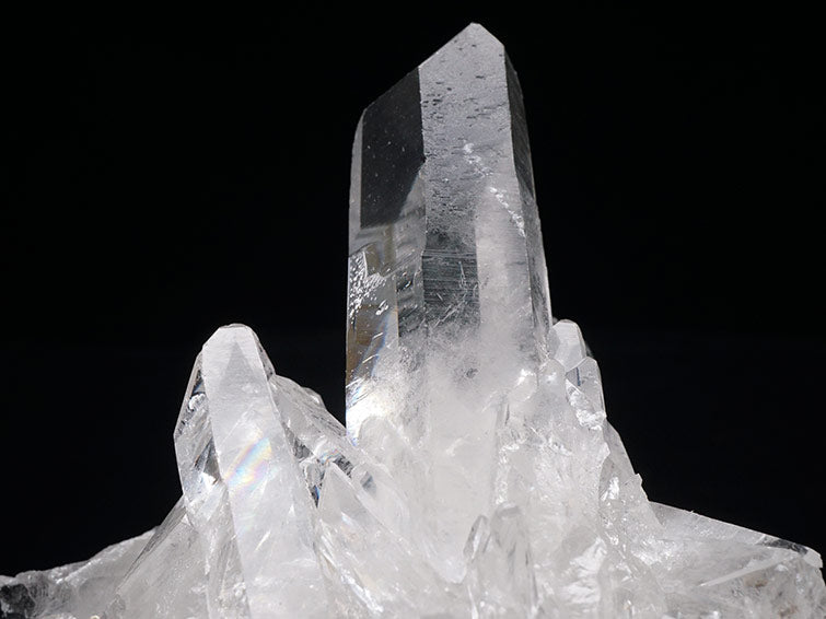 水晶クラスター 原石 ブラジル ミナスジェライス州 コリント産 証明書付属 一点物 レムリアンシード 282-606