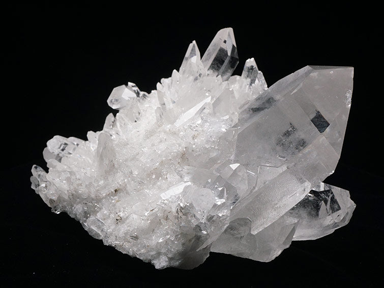 水晶クラスター 1.3Kg 原石 ブラジル ミナスジェライス州 コリント産 証明書付属 一点物 レムリアンシード 282-625