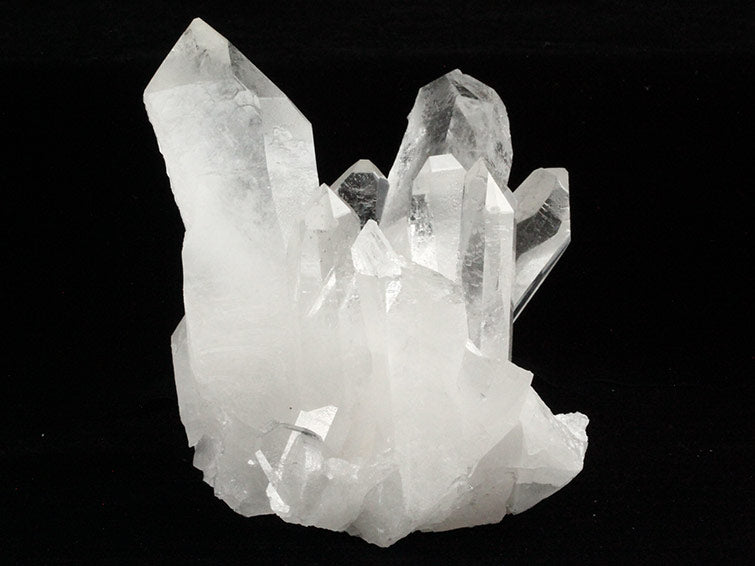 水晶 クラスター アーカンソー産 水晶 原石 一点物 282-637