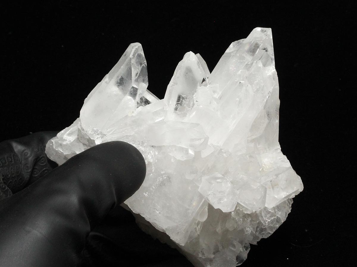 水晶クラスター アーカンソー産 原石 一点物 282-697