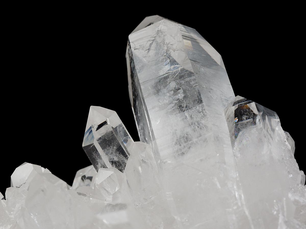 水晶クラスター アーカンソー産 原石 一点物 282-700