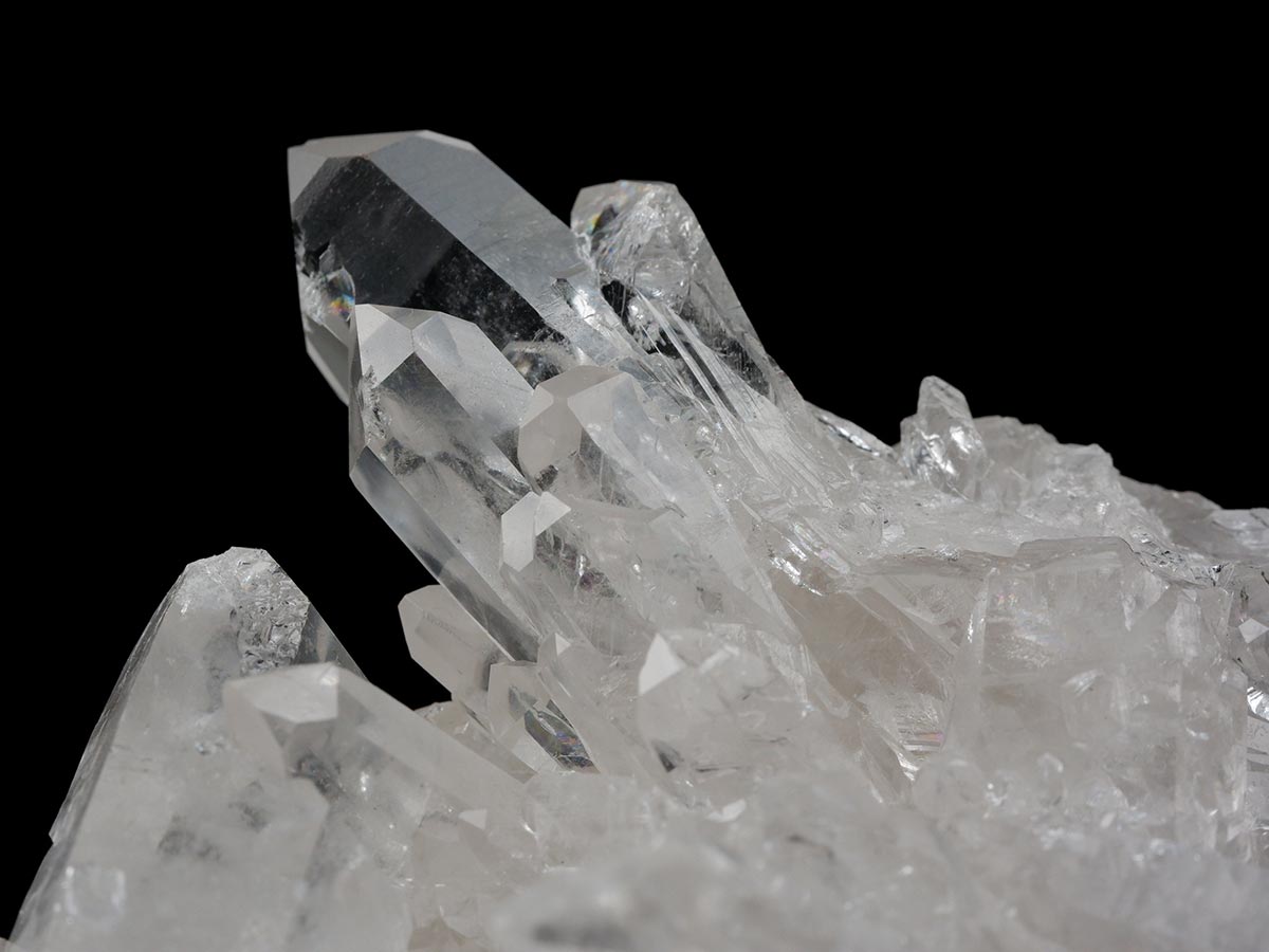 水晶クラスター アーカンソー産 原石 一点物 282-703