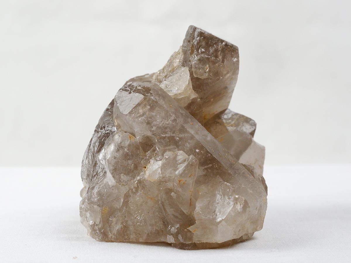 スモーキークォーツ クラスター ブラジル産 煙水晶 原石 一点物 282-720