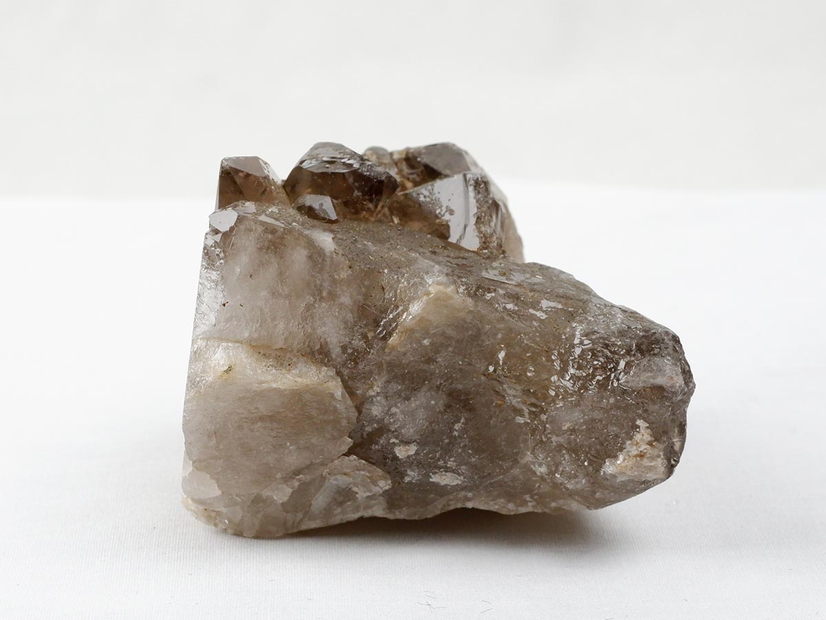 スモーキークォーツ クラスター ブラジル産 煙水晶 原石 一点物 282-723