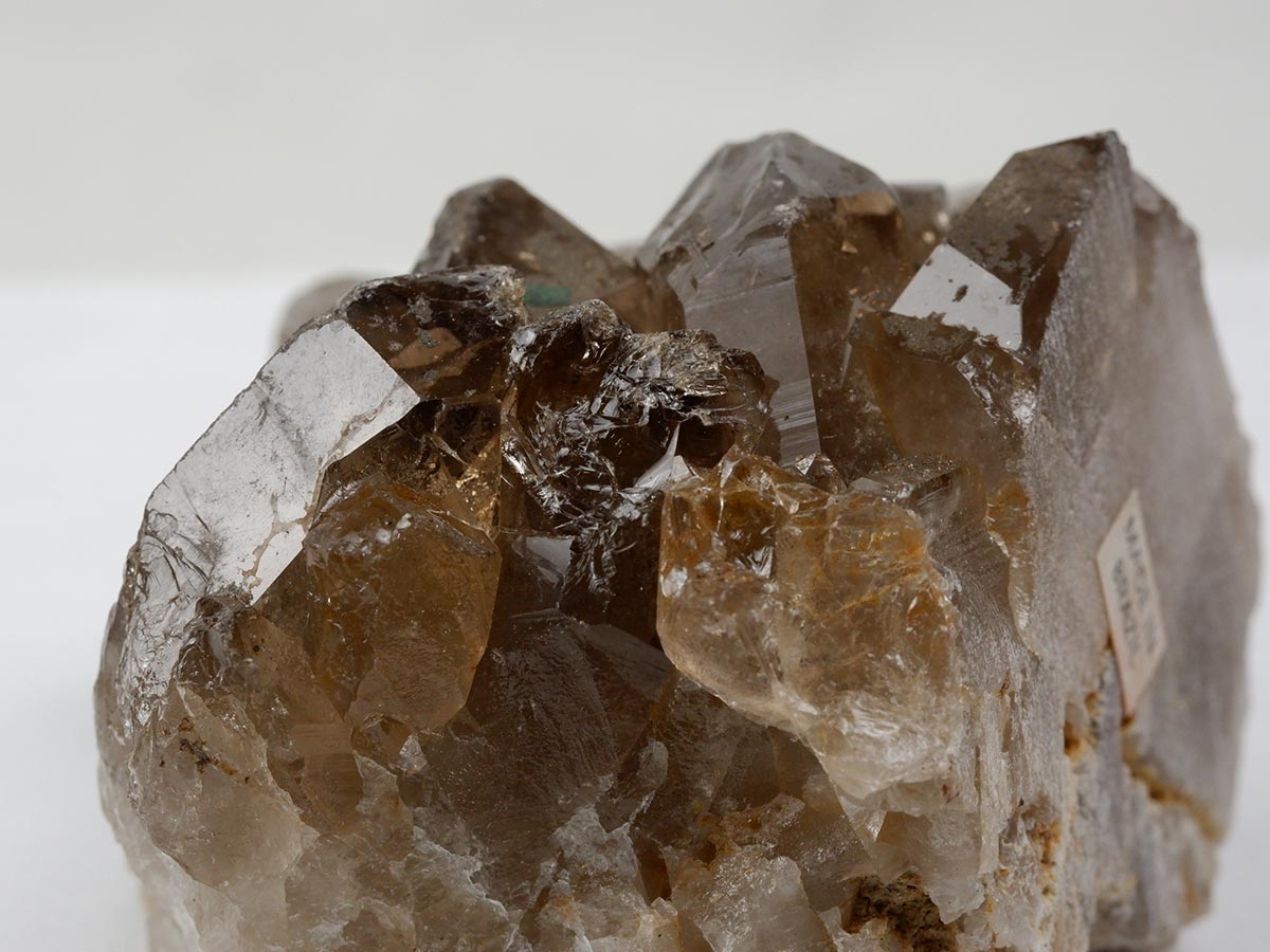 スモーキークォーツ クラスター ブラジル産 煙水晶 原石 一点物 282-723