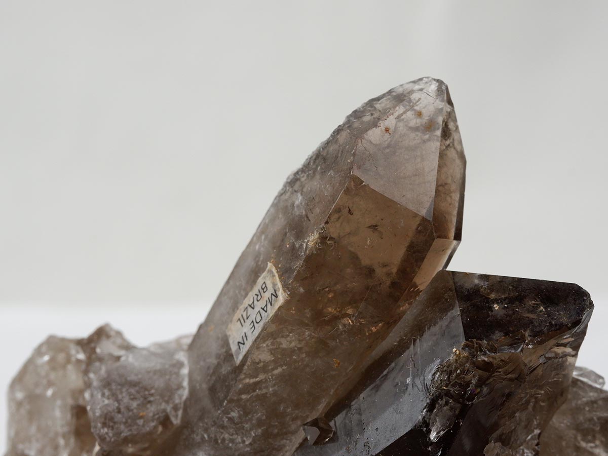 スモーキークォーツ クラスター ブラジル産 煙水晶 原石 一点物 282