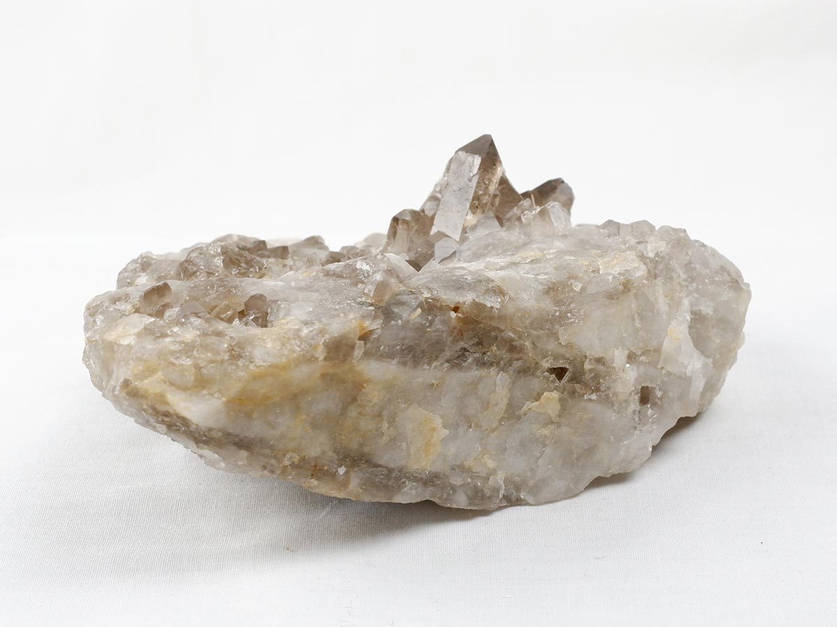 スモーキークォーツ クラスター ブラジル産 煙水晶 原石 一点物 282-729