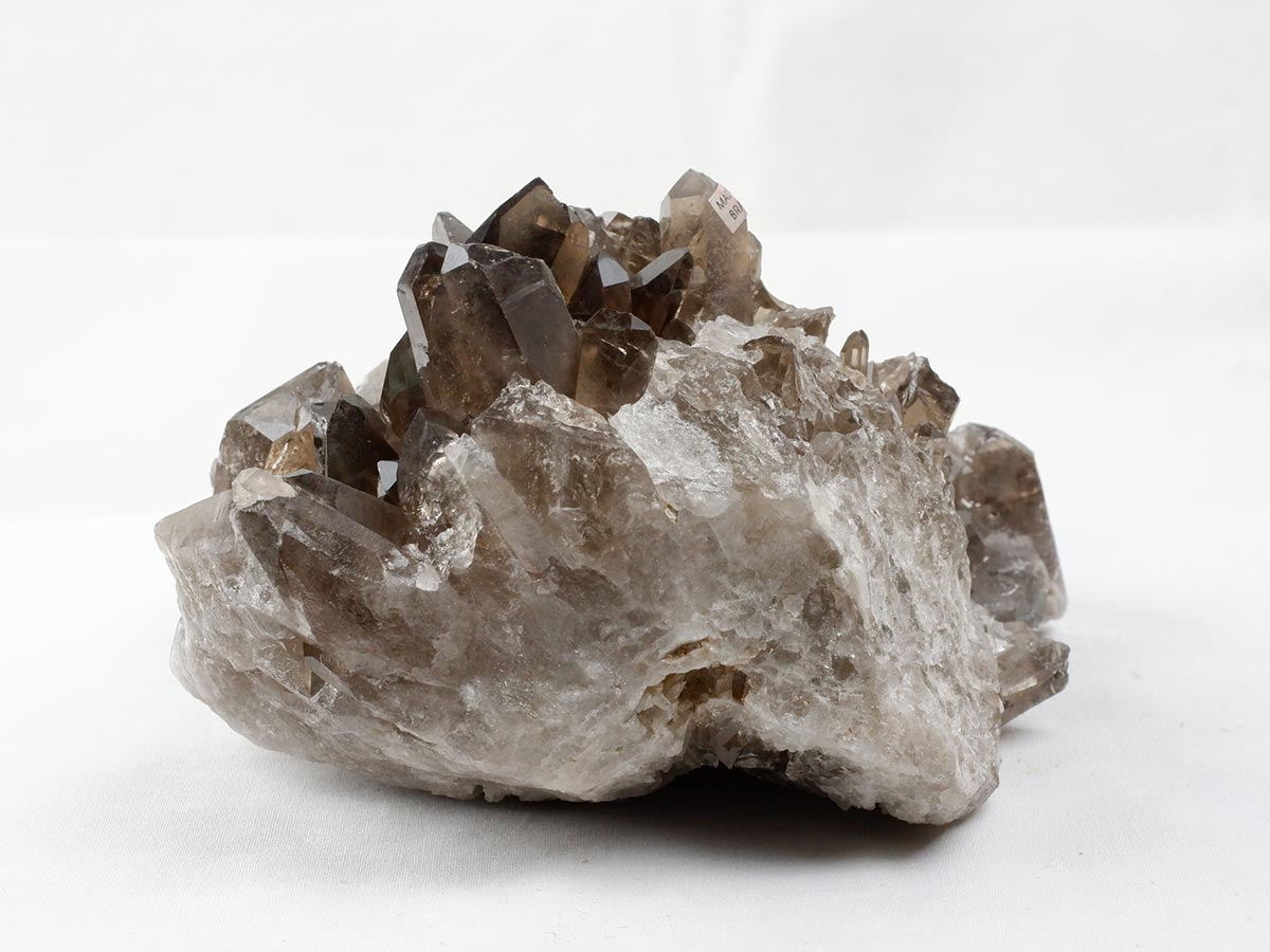 1.5Kg スモーキークォーツ クラスター ブラジル産 煙水晶 原石 一点物 282-734
