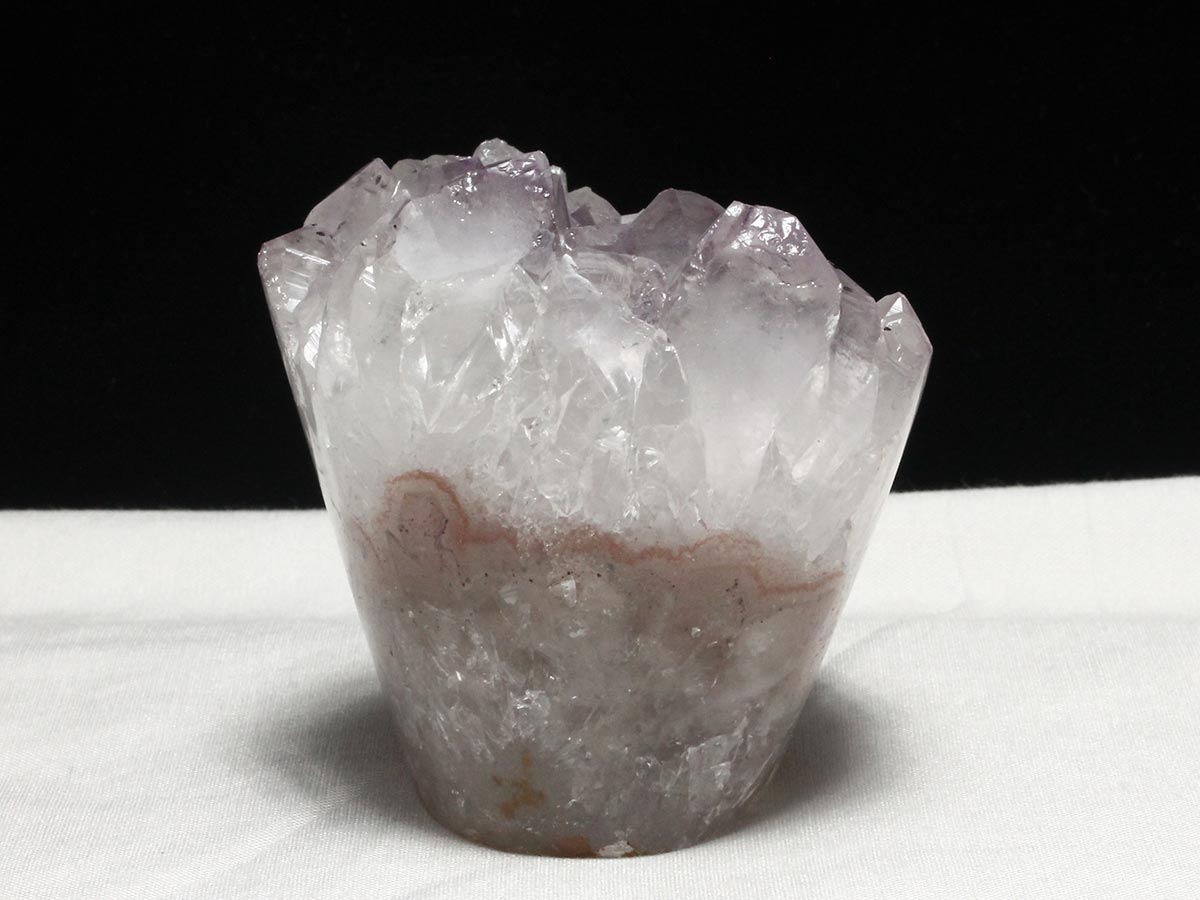 アメジストクラスター 原石 ウルグアイ産 花型 フラワー amethyst 一点物 282-736