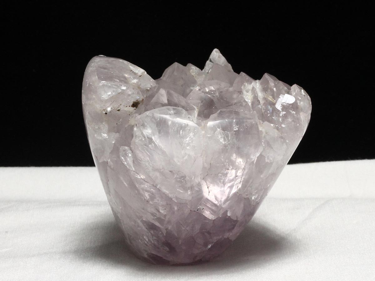 アメジストクラスター 原石 ウルグアイ産 花型 フラワー amethyst 一点物 282-739