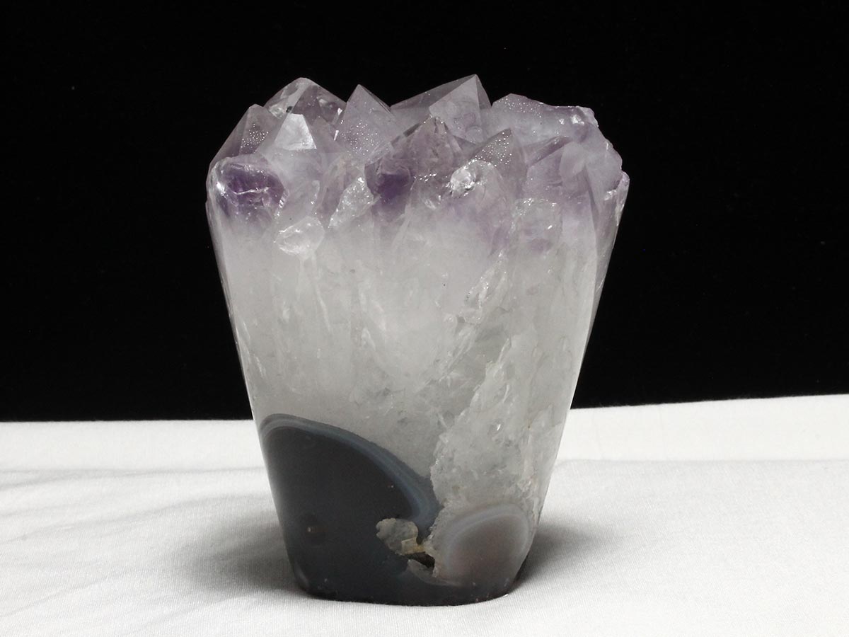 1Kg アメジストクラスター 原石 ウルグアイ産 花型 フラワー amethyst 一点物 282-740