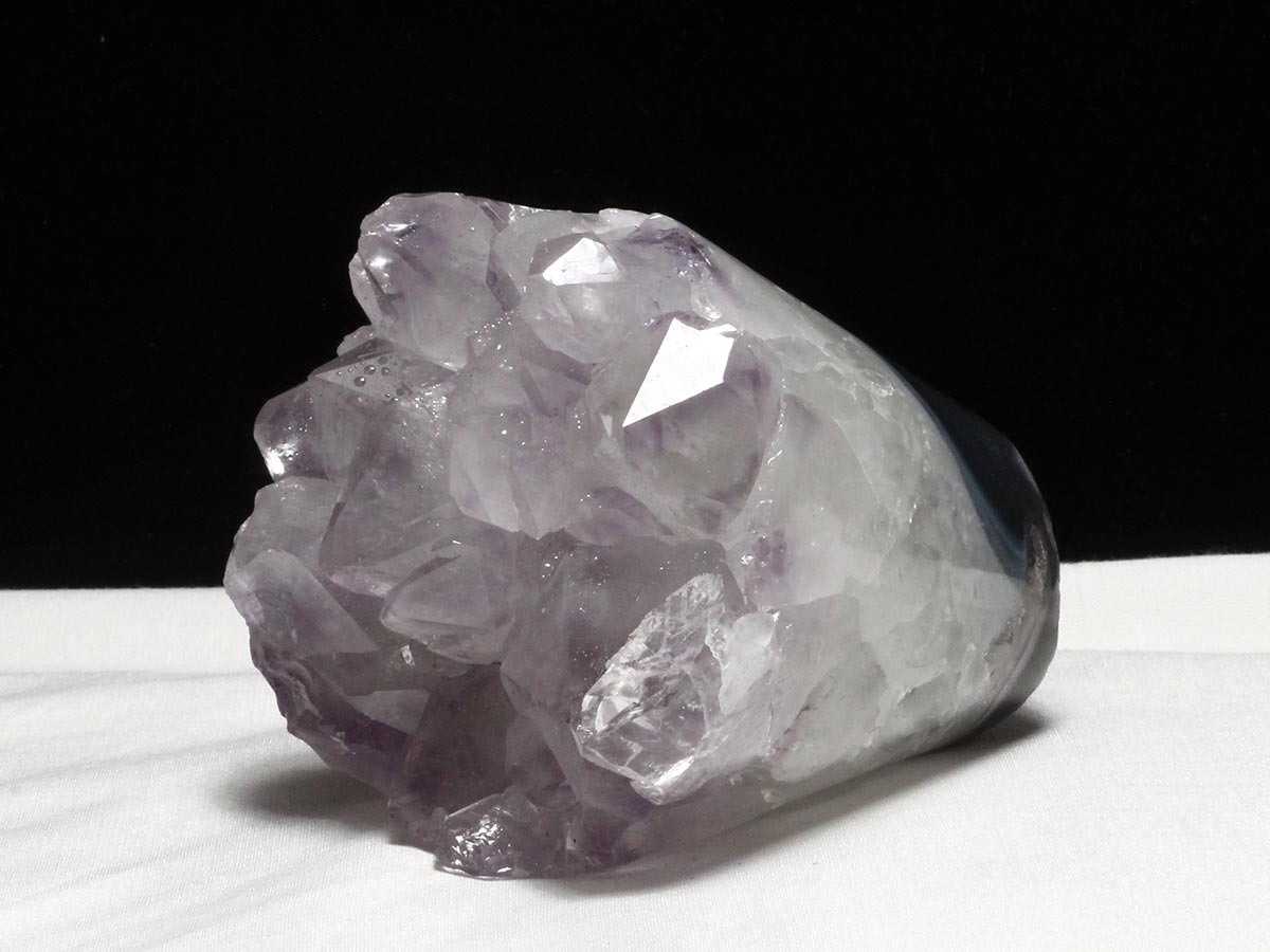 1Kg アメジストクラスター 原石 ウルグアイ産 花型 フラワー amethyst 一点物 282-740