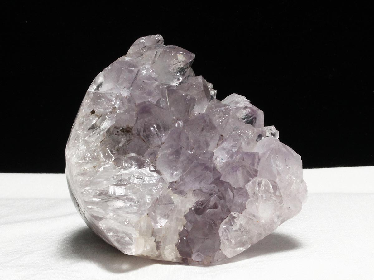 アメジストクラスター 原石 ウルグアイ産 花型 フラワー amethyst 一点物 282-741